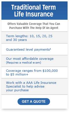 Term Life Insurance Quotes & Rates | Term Insurance | AAA